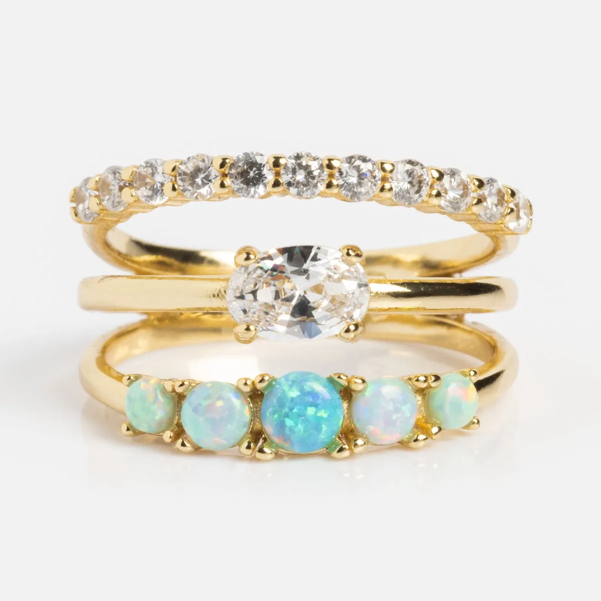 She's So Stacked Ring