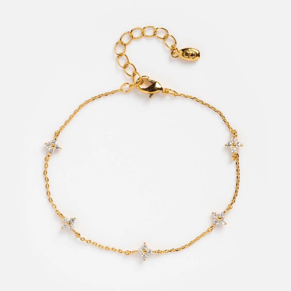 Shimmer Blossom Bracelet