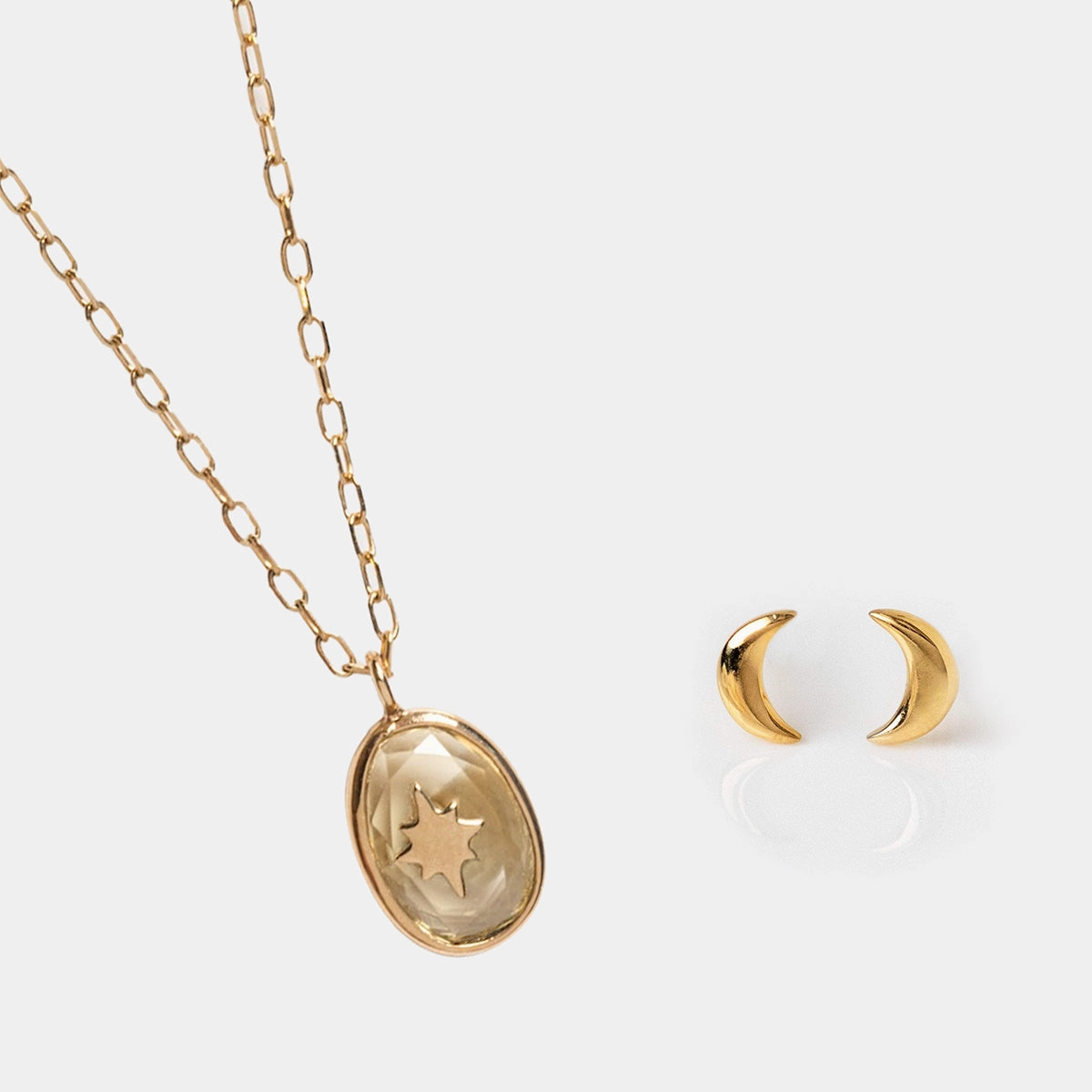 Solid Gold Moonlight Manifestation Gift Set