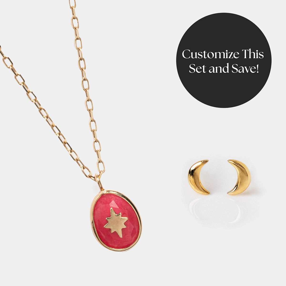 Solid Gold Moonlight Manifestation Gift Set