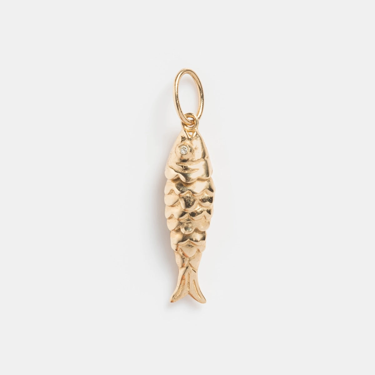 Solid Gold Nature Charm