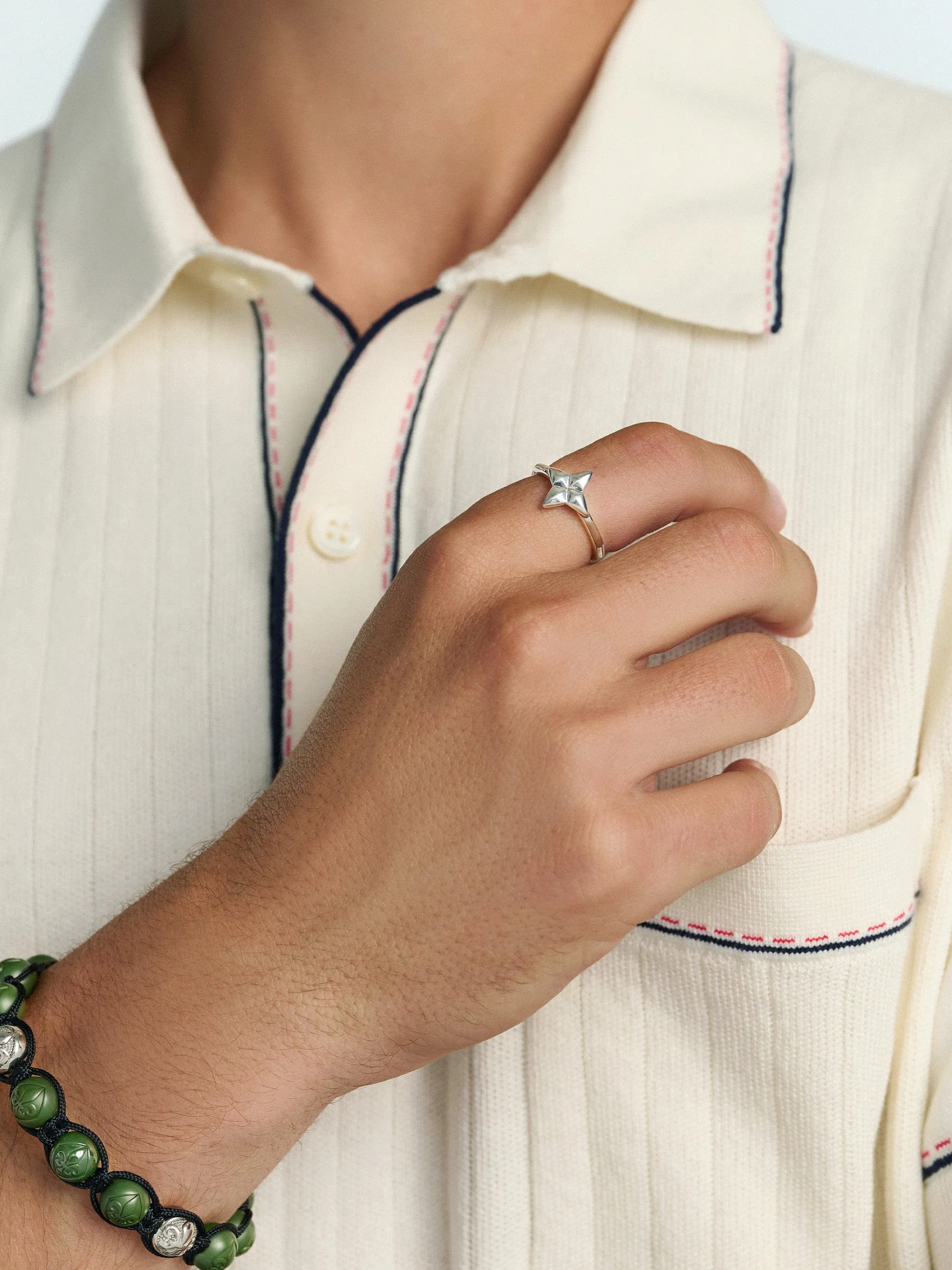 Star Sterling Silver Ring