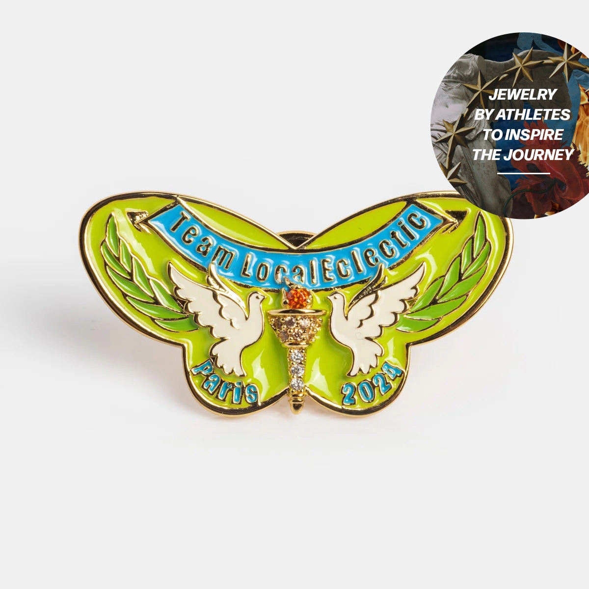 Team Local Eclectic 2024 Olympics Pin