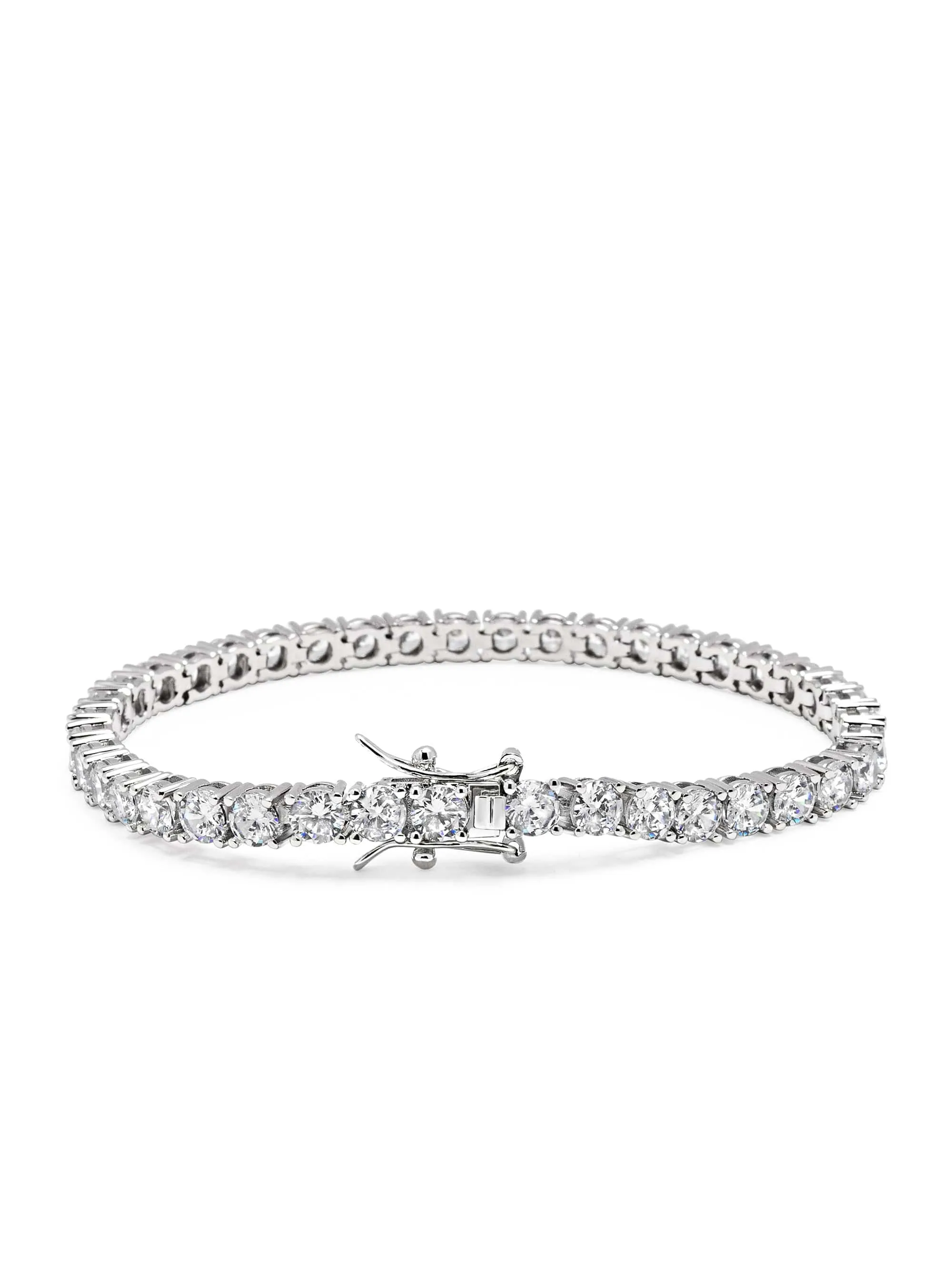 Tennis Bracelet with Silver