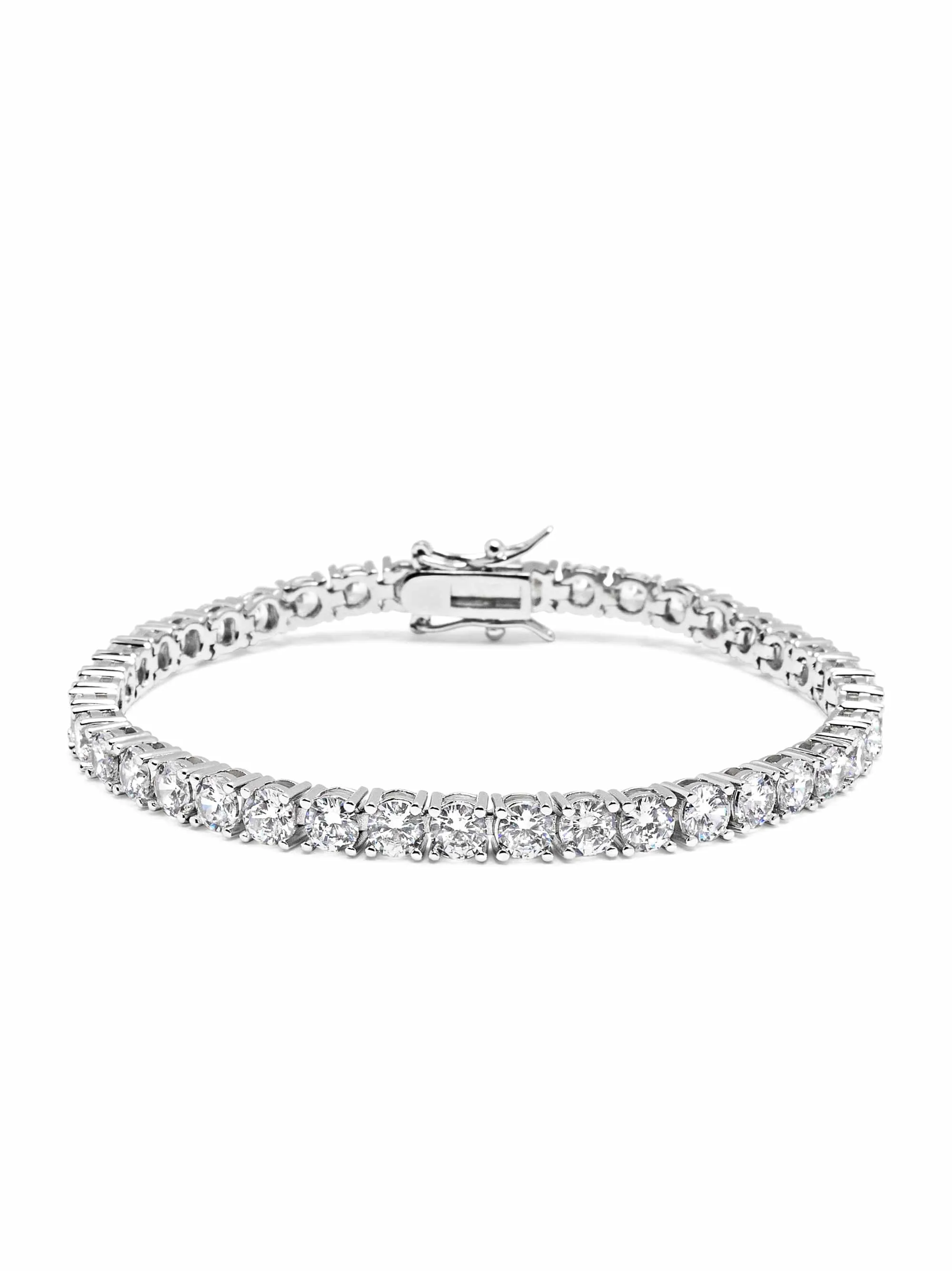 Tennis Bracelet with Silver