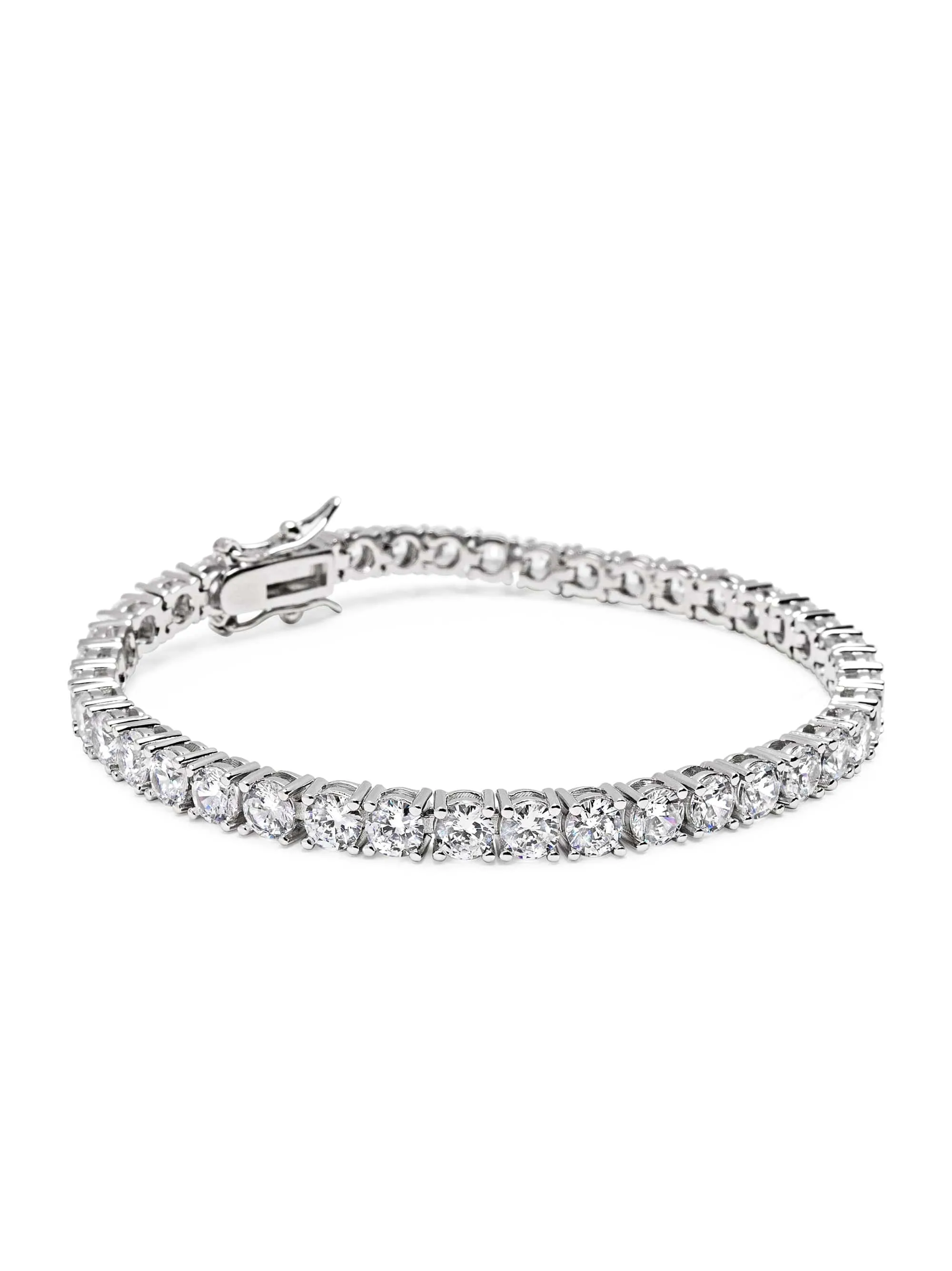 Tennis Bracelet with Silver