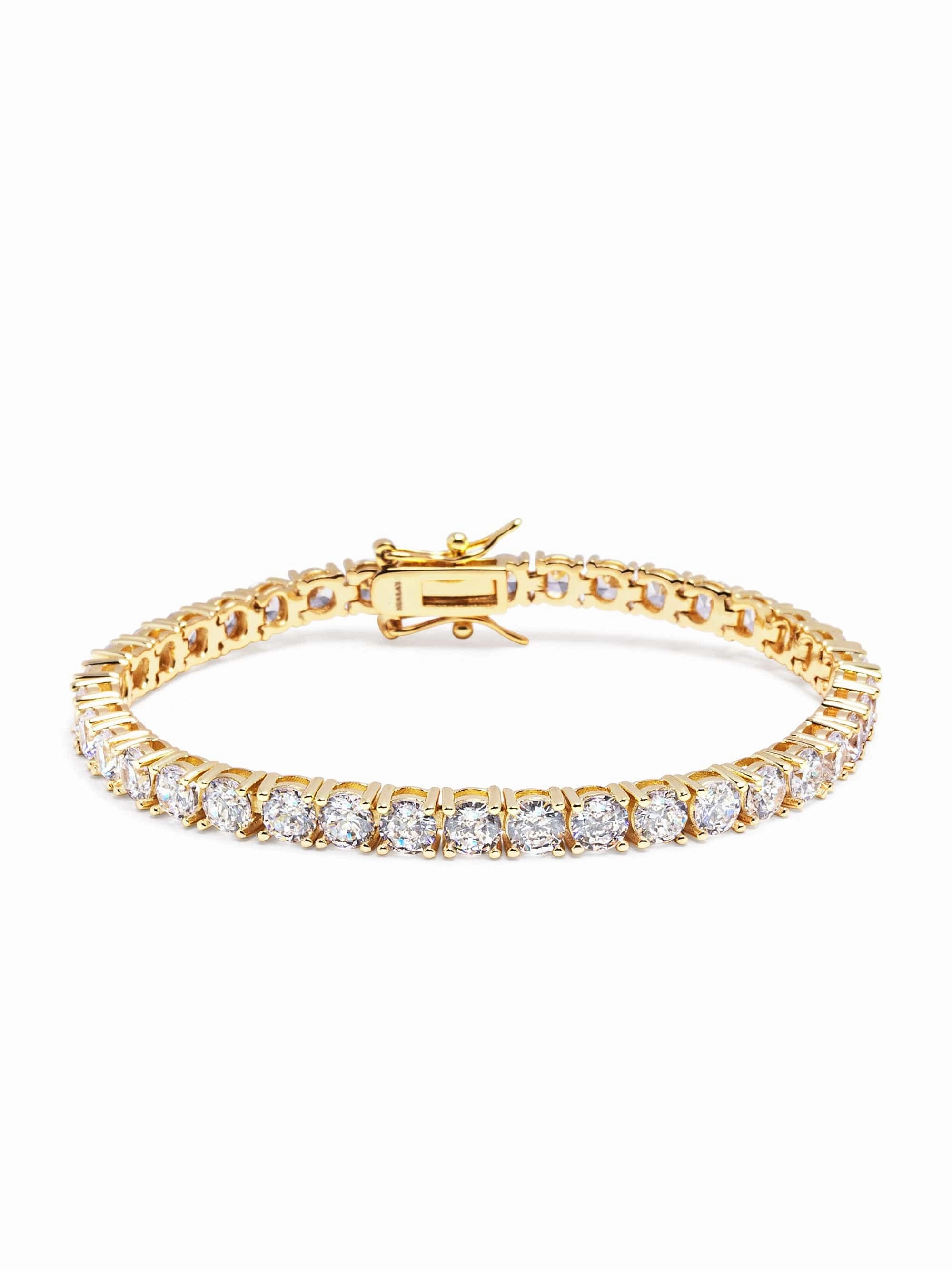 Tennis Bracelet in Gold