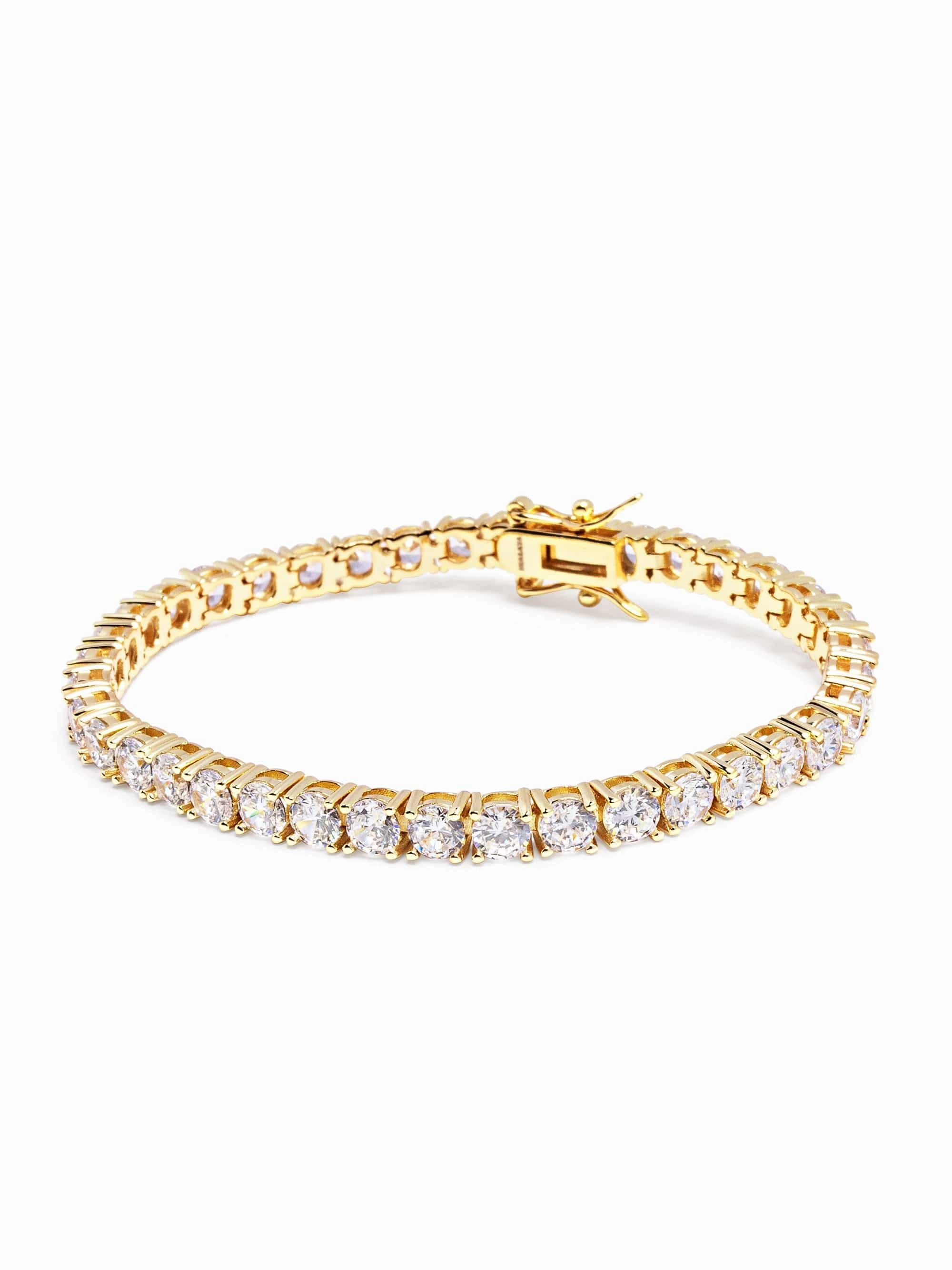 Tennis Bracelet in Gold