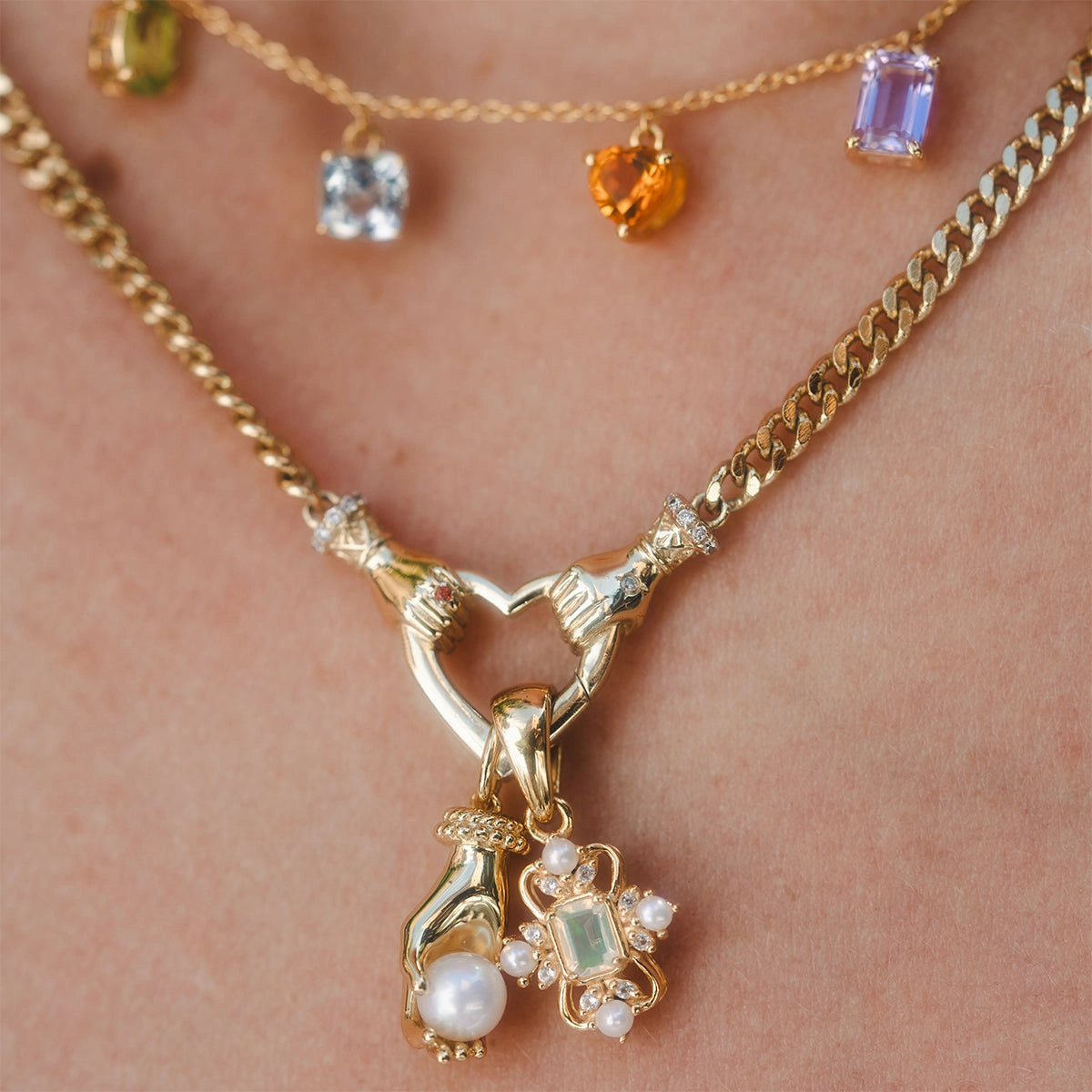 Vintage Inspired Pendant Charm
