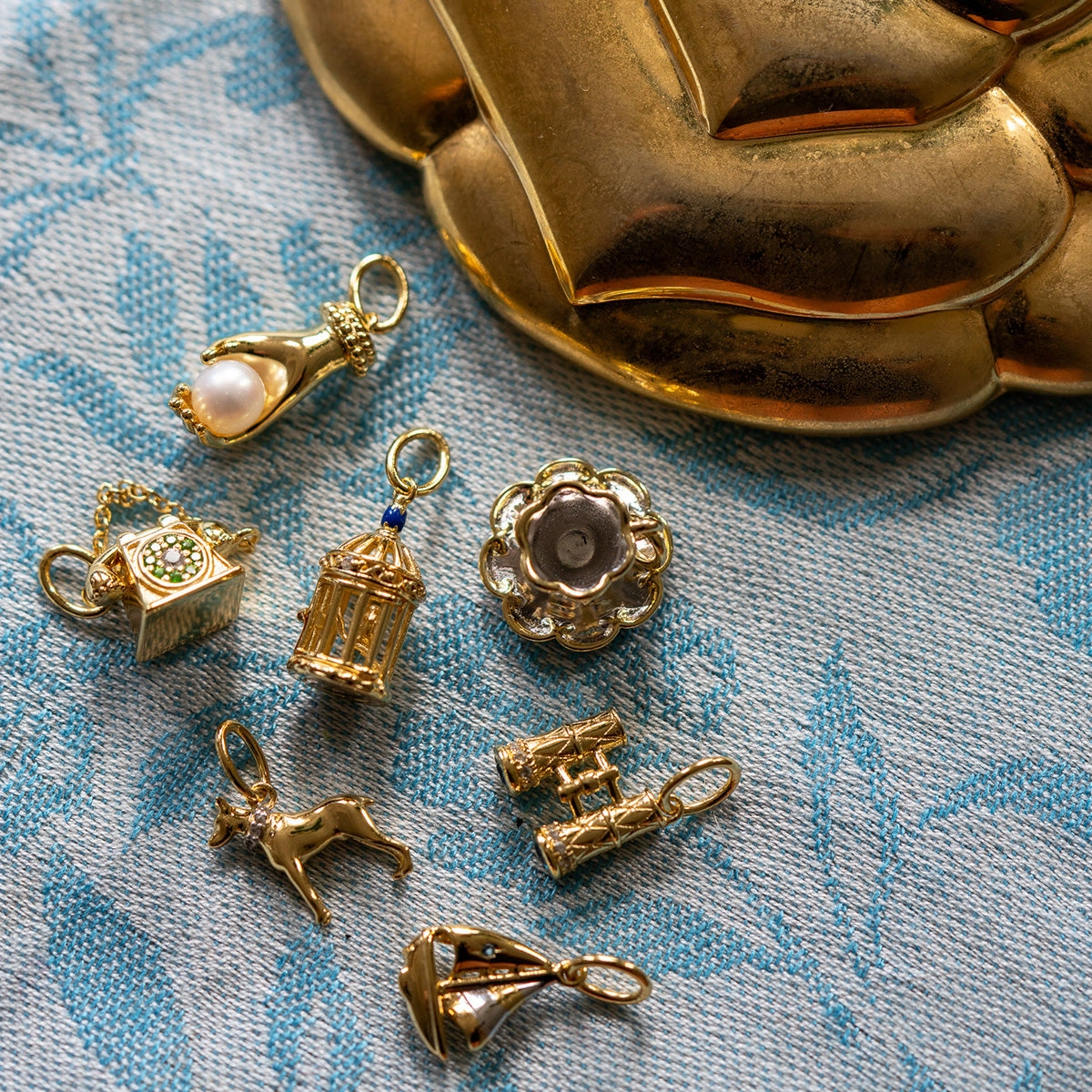 Vintage Inspired Trinket Charm
