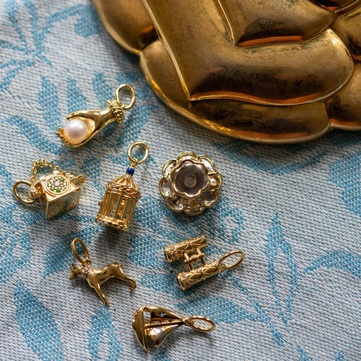 Vintage Inspired Trinket Charm