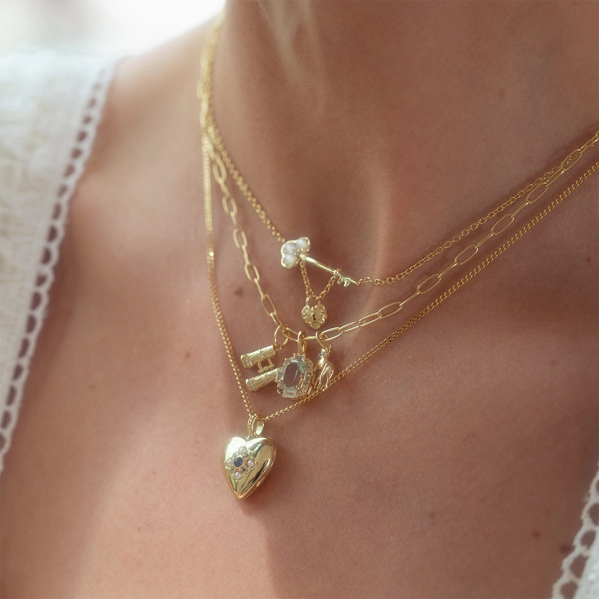 Vintage Inspired Trinket Charm