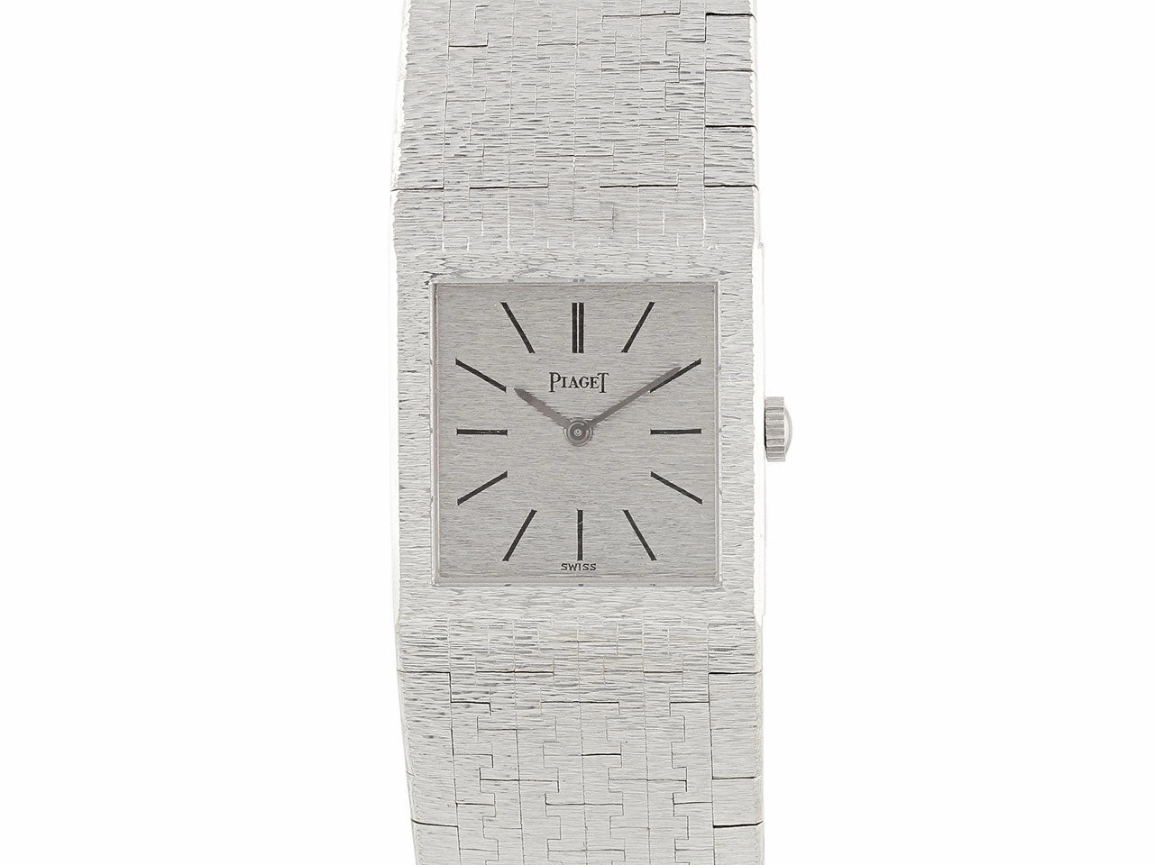 Vintage Piaget Watch in 18K White Gold, Manual Wind