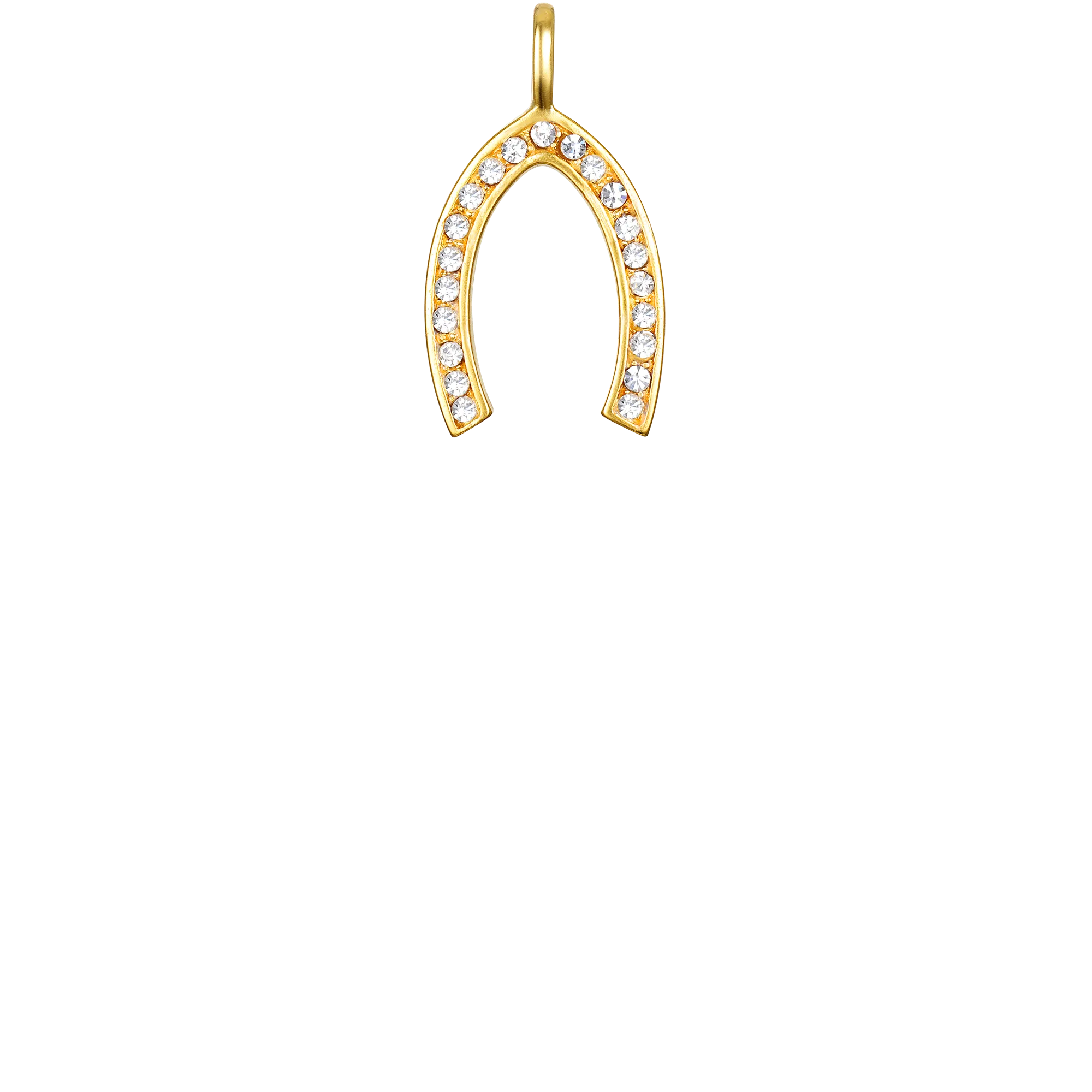 Wishbone Charm